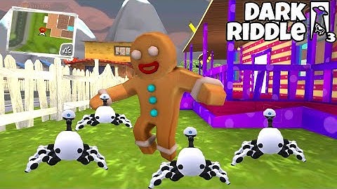 Dark Riddle Version 15.0.0 Mod Skin GINGER BREAD Helo Dark Part 91