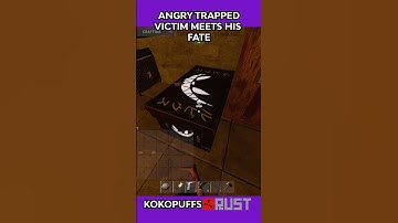 TRAP BASE TRIGGERS RUST PLAYER PLAYING RUST IN RUST #rust #shorts