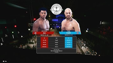 MUHAMMAD ALI vs TYSON FURY | Virtual Boxing Match | Undisputed Gameplay