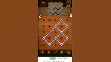 Line Puzzle String Art Acacia Level 32