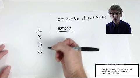 Writing and Evaluating Algebraic Expressions for Real-World Situations