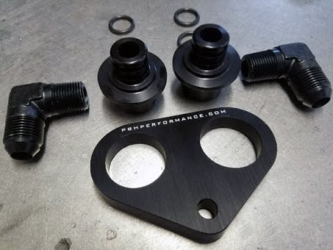 6R80 Transmission Cooler Fittings - YouTube