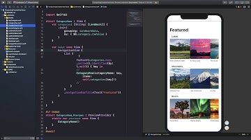 SwiftUI - Composing Complex Interfaces - Section 4: Compose the Home View (Xcode 11)