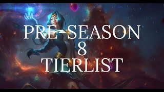 PRE-SEASON 8 JOUST TIERLIST - SMITE