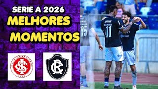 Internacional 1X1 Remo Melhores Momentos Gols Série A