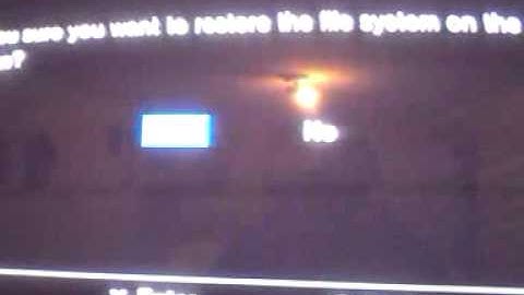 How to fix the ps3 error code 80010038