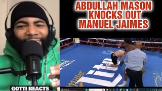 ABDULLAH MASON KNOCKS OUT MANUEL JAIMES