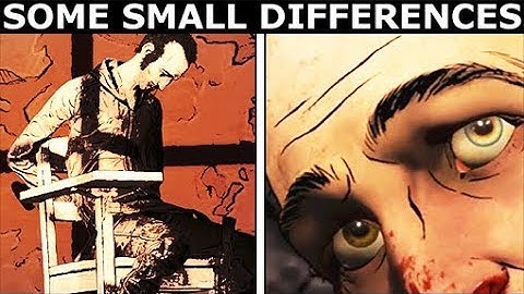 Let Abel Turn Or Show Mercy - Intro Cutscene Difference Check - The Walking Dead Season 4 Ep. 4