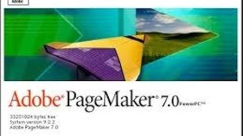 PAGEMAKER TUTORIAL : LESSON 2 INSTALLATION & FILE MENU