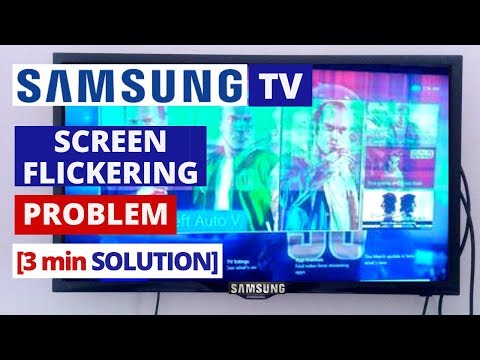 How to Fix Samsung TV Screen Flickering Problem || Quick Solve in 3 min