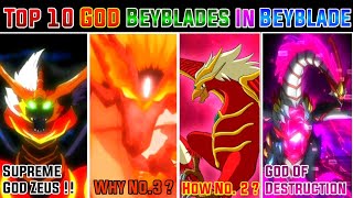 Top 10 God Type Beyblades In Beyblade All Series | Og | Metal | Burst | AFS #beyblade Hindi