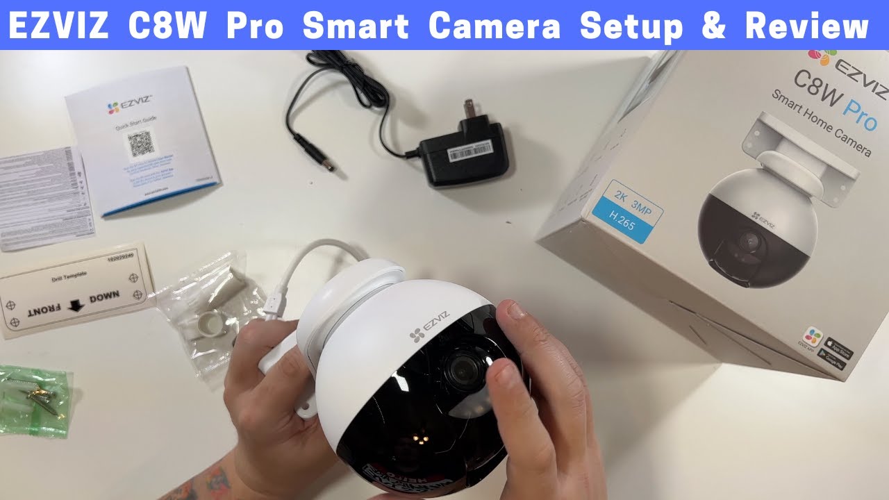 EZVIZ C8W Pro Setup and Review YouTube
