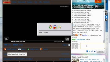 Connect To JustinTV using mIRC