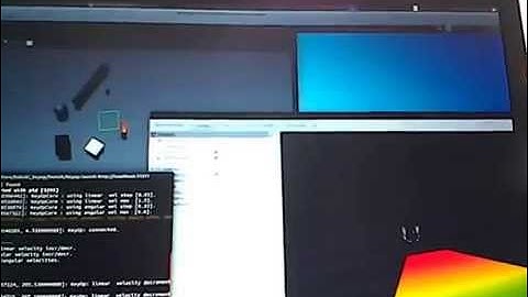 Turtlebot2 teleoperated on Nootrix VM with Gazebo and rviz