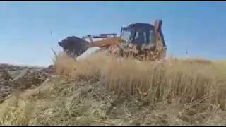 jcb 4cx ile toprak kaktırma tesviye işlemi yapma