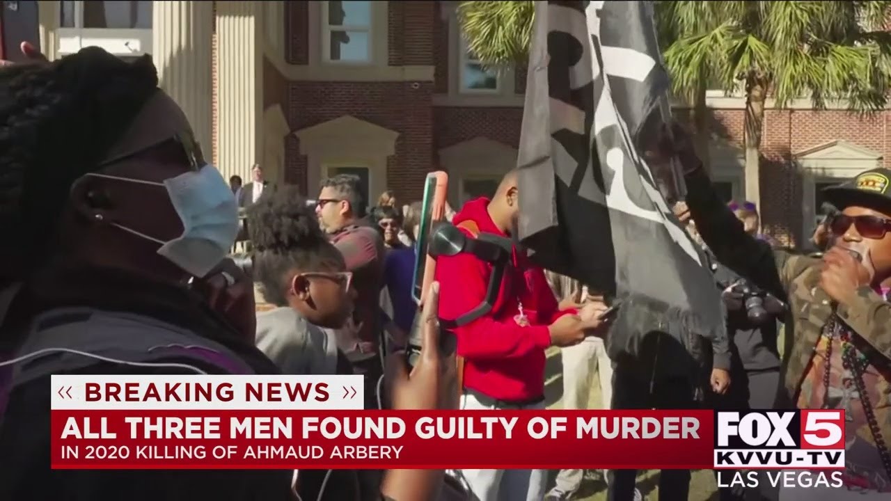 All 3 men found guilty of murder in the killing of Ahmaud Arbery - YouTube