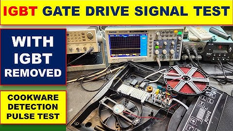{549} How To Test IGBT Gate Drive Signal / MOSFET Gate Drive Signal With DSO Oscilloscope