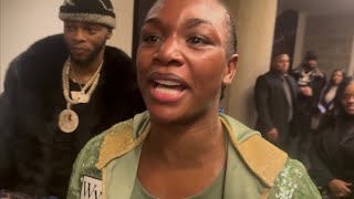 Famous Claressa Shields IMMEDIATELY AFTER WHOOPIN Franchon Crews-Dezurn — FIRST WORDS on WIN Net Worth