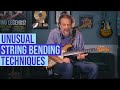 Creative, unusual ways to apply string- bending techniques with Andy Aledort