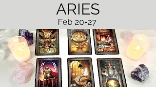 ARIES:  Let Them Down Easy, Aries. You May Not Expect This Much Emotion.  Feb 20-27