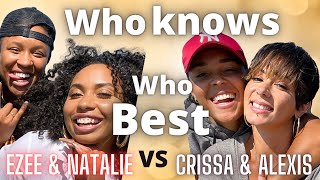 WHICH COUPLE KNOWS EACH OTHER BEST ? - **SHE GOT ME SO MAD** WATCH TIL END