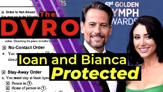 What did it take for Ioan to get the DVRO? - Alice Evans & Ioan Gruffudd - Attorney Analysis Profile