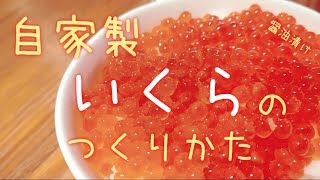 【いくら】かんたんに作れる☆自家製いくら醤油漬けの作り方【おいしい】 #いくら #醤油漬け 2020/08/27