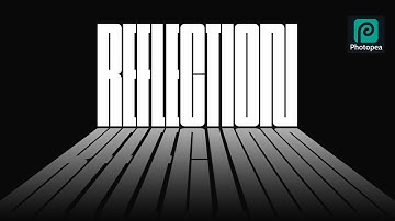 Perspective Text Effect on Photopea