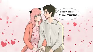 School life romance - Anya X Damian comic dub - Spy X Family