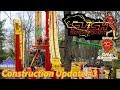 Flash vertical velocity  construction update 3  six flags great adventure  april 27th 2024