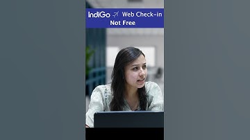Indigo Web Check in is Not Free!