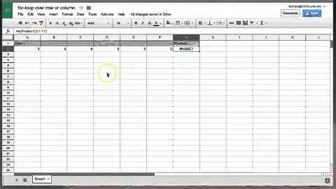 Looping over rows & columns of data in Google Apps Script