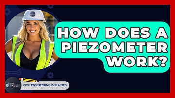 How Does A Piezometer Work? - Civil Engineering Explained