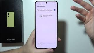 Samsung S24 FE: How to Set Custom Ringtone (Music Ringtone)