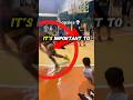 wet spots on the court are DANGEROUS! (never check the audio!)