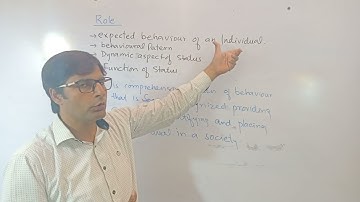 Role | what is Role | Sociology | Syed Tausif Hashmi Advocate