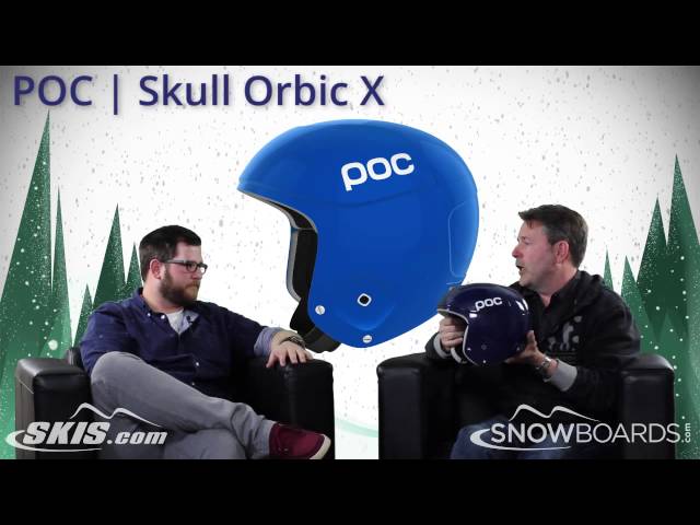 2017 POC Skull Orbic X and Orbic Comp Helmet Overview by SkisDOTcom and  SnowboardsDOTcom