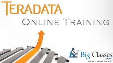 Teradata Online Training Tutorial Videos - Teradata Free Demo - BigClasses
