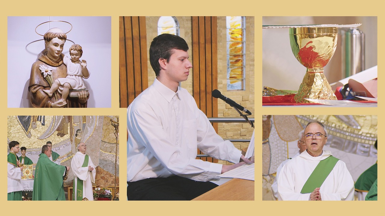 2026-02-01 Vasárnapi szentmise a Gazdagréti Szent Angyalok Plébánián (Évközi 4.  vasárnap)