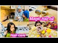 Magic hair oil  hair care at home  salma yaseen vlogs