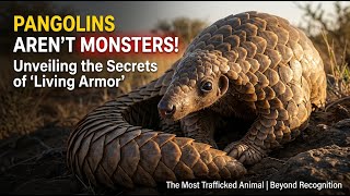🦔 Pangolins Aren’t Monsters: The Living Armor of a Hunted Animal