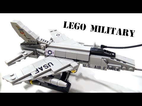 Custom LEGO Military Aircraft – P-51, C-124, KC-135 & More!