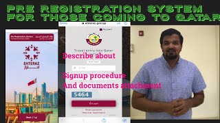 Pre Registration system for Residents and visitors # Qatar # Malayalam
