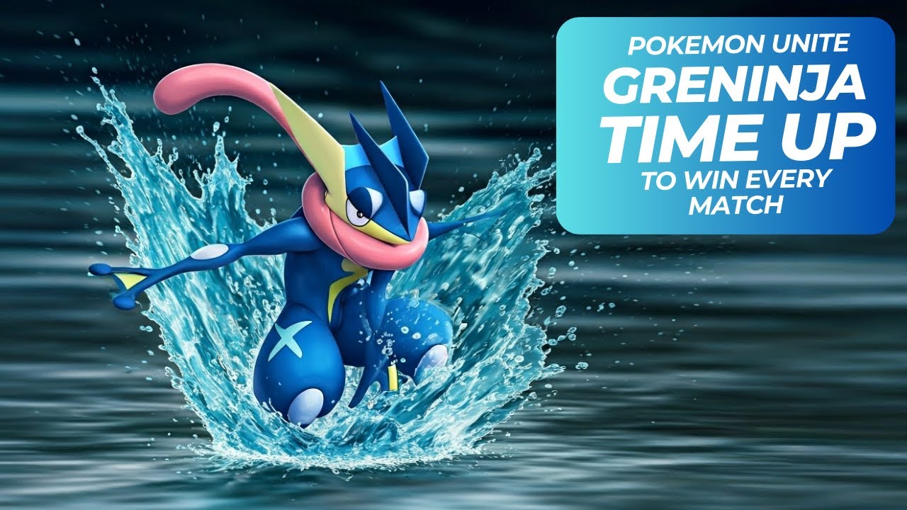 The ULTIMATE Greninja Guide, Build and Tips! - Pokemon Unite Tips - YouTube