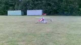 Trex600NitroSuperPro Hovering first time in my live