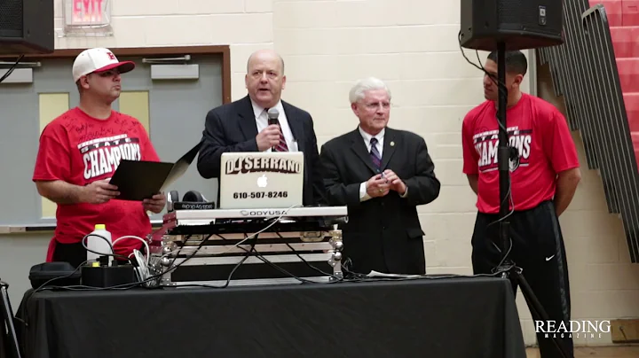 Mayor Wally Scott Presents Red Knights with City P...
