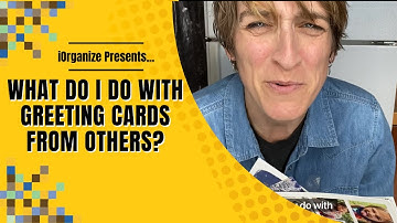 What To Do With Greeting Cards and Paper Memorabilia