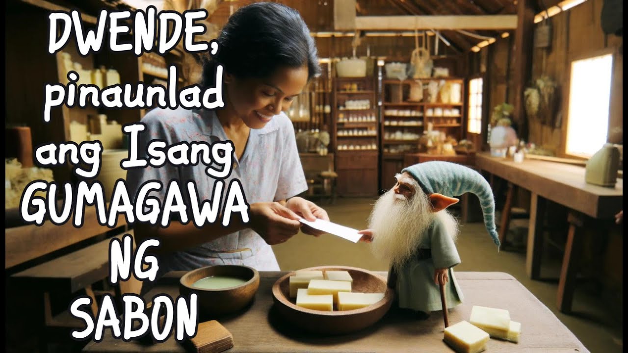 DWENDE, pinaunlad ang Isang GUMAGAWA NG SABON
