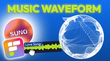 Generate a Waveform Music Video using AI