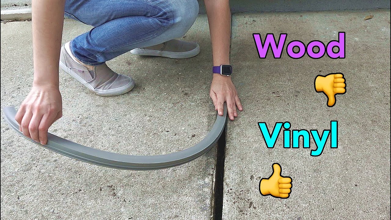 How To Replace Wood Expansion Joints In Concrete Slabs Youtube